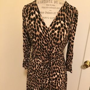 INC petite dress in size PM in Leopard print